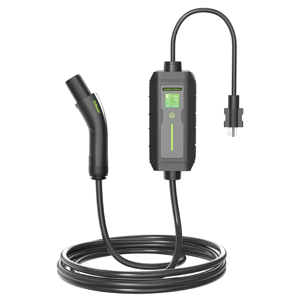 NACS(Tesla)  3.84kW LCD Portable Charger