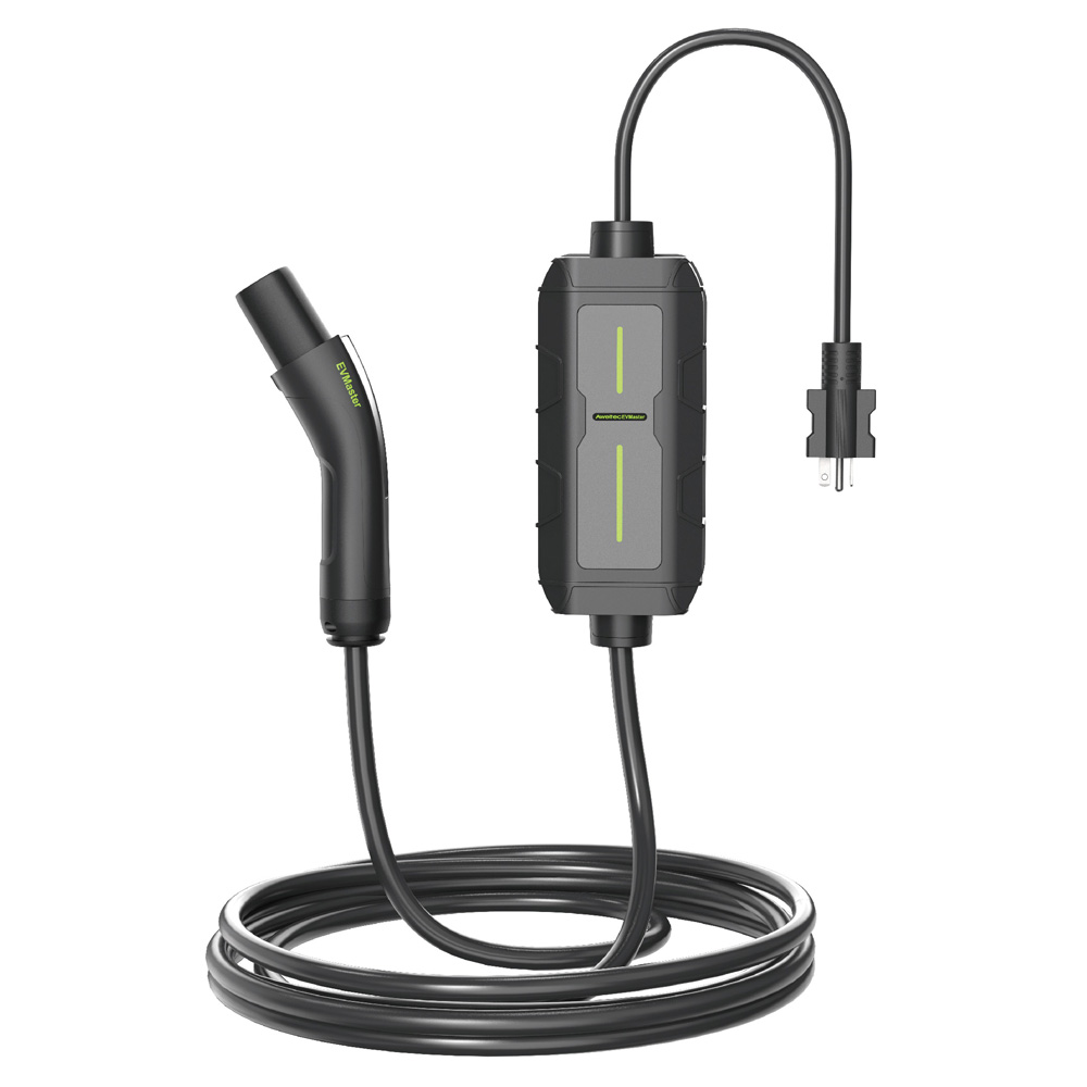 NACS(Tesla) 3.84kW LED Portable Charger